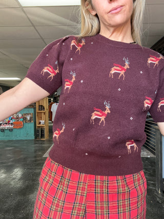 Reindeer Kisses Sweater