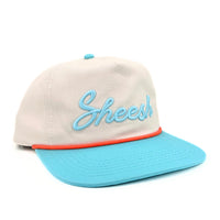 Sheesh Dirty Word Hat Cream & Aqua Cloth