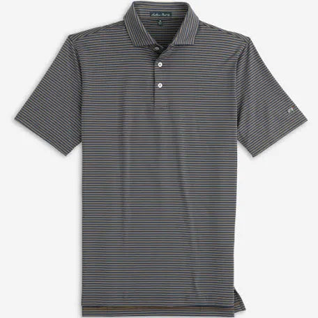 Hinton Stripe Gunstock Performance Polo-Southern Point