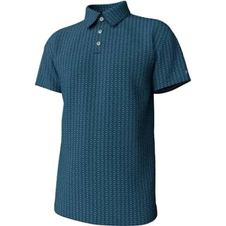 Youth Heritage Pointer Polo- Mallard Blue-Southern Point