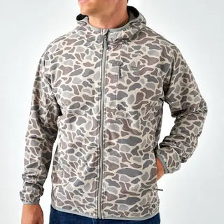 Burlebo Puffer Jacket- Classic Deer Camo