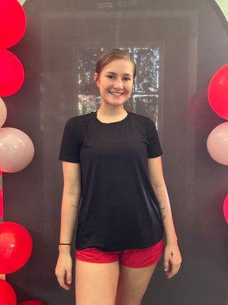 Luxe Basic Tee- Black