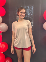 Luxe Basic Tee- Taupe