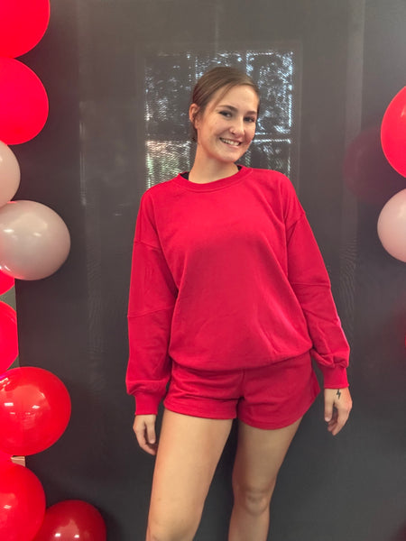 Heritage Red Shorts