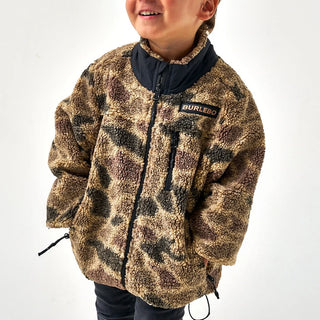 Youth Burlebo Sherpa Full Zip Rocky Mountain Camo