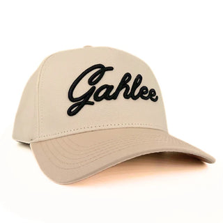 Gahlee Dirty Word Hat Natural & Khaki Cloth Structured