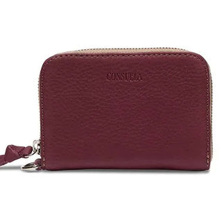 Consuela Zippy Wallet Plum