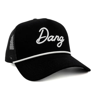 Dang Dirty Word Hat Black