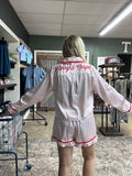 Sweet Dreams Velvet Trim PJ Set