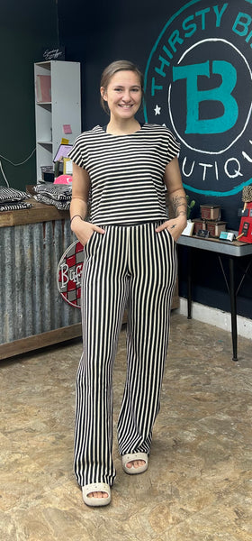 Pinstripe Drama Queen Set