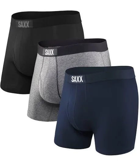 Saxx Ultra Super Soft Boxer Brief Fly 3 Pack
