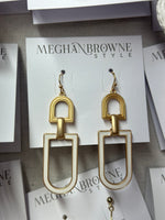 Meghan Browne Ritz White Earring