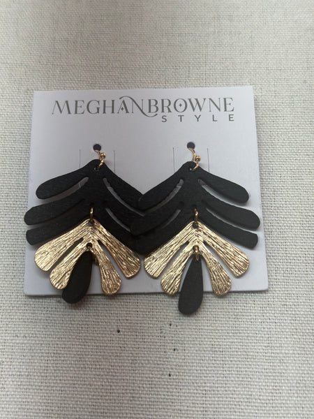 Meghan Browne Ulta Black Earring