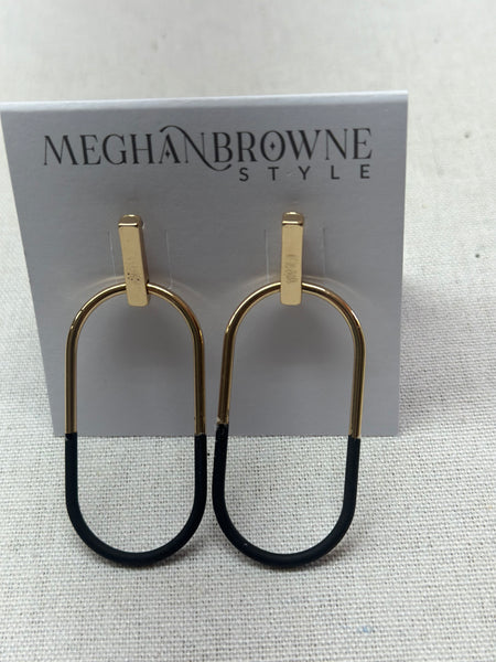 Meghan Browne Ralph Black Earring