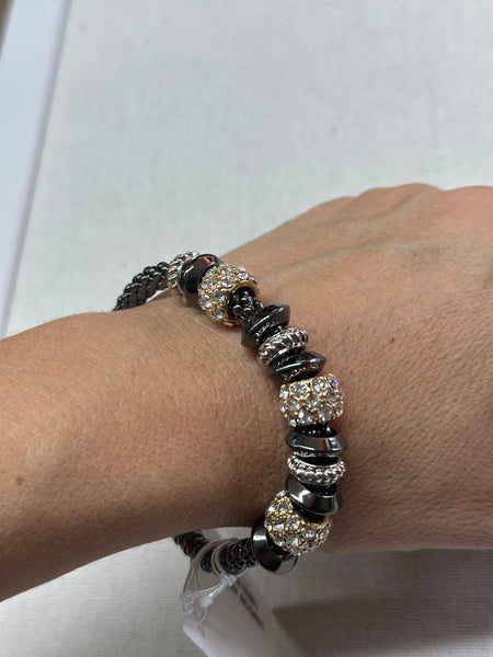 Meghan Browne Bracelet London Hematite