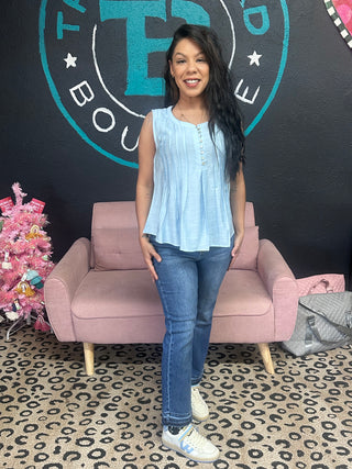 Easy Summer Woven Tank