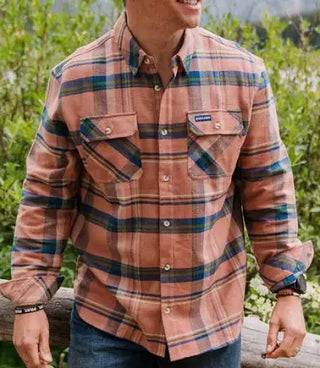 Burlebo Flannel Sunset Canyon