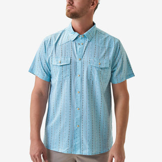 Burlebo Western Shirt- Ranch Blue Jean