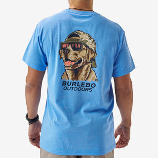Burlebo Tee- Mallard Camo Dog