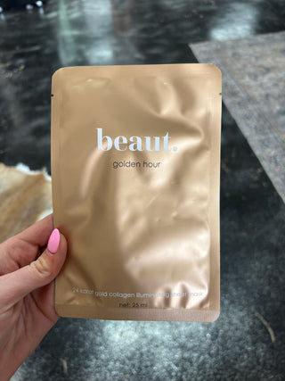 Golden Hour Face Sheet Mask