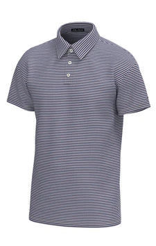 Morgan Stripe Polo- Jelly Stain