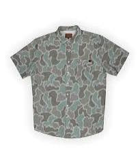 Cole Camo Button Up