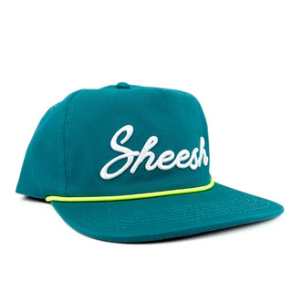 Sheesh Dirty Word Hat Teal