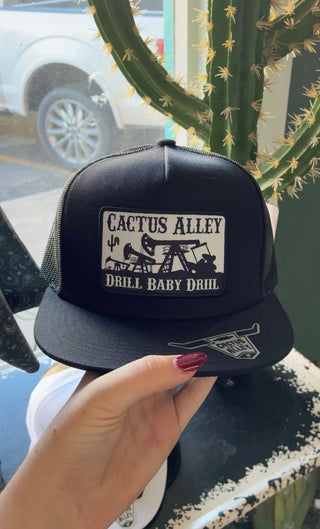 Cactus Alley Drill Baby Drill Snapback Cap
