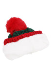 Stripe Chenille Knitted Fleece Lined Beanie: ASSORTED / ONE SIZE