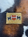 Football Mom Coin Purse