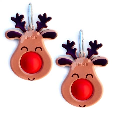 OMG Mega Pop - Christmas Reindeer Keychain